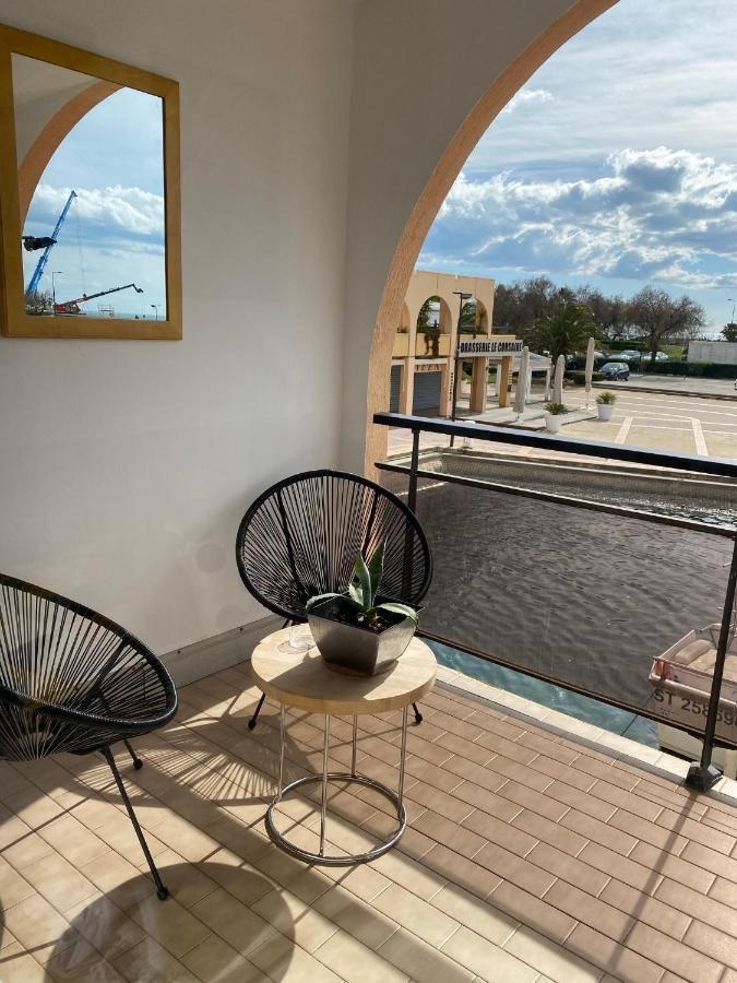 Appartamento Studio Cabine A Sete Bord De Mer Esterno foto